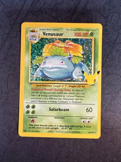 Venusaur 15/102 Celebrations: Classic Collection Holo Pokemon BM - Image 1