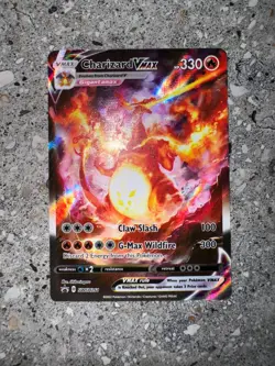 Pokemon TCG Cards Charizard VMAX SWSH261 Alternate Art Black Star Promo NM-M - Image 3