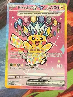 Pokemon TCG Pikachu ex 277/217 | Ascended Heroes | Near Mint - Image 1
