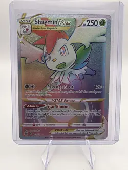 Pokemon 2022 Shaymin VSTAR Secret Rare Holo Brilliant Stars SWSH09 173/172 NM - Image 1