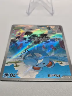 Marill 204/193 Illustration Rare Paldea Evolved Pokemon NM - Image 2