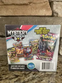 Pokemon Mystery Power Box 5 Booster Packs Sealed New Rare Evolving Skies 1:10 🔥 - Image 1