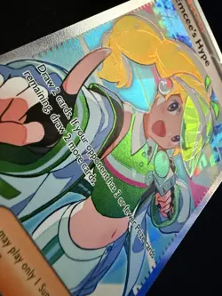 Emcee's Hype 220/182 Destined Rivals Full Art Trainer Holo Pokemon Ultra Rare NM - Image 4