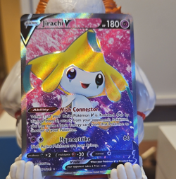 Pokemon Jirachi V Ultra Rare Full Art Holo Astral Radiance 170/189 180 HP - Image 1