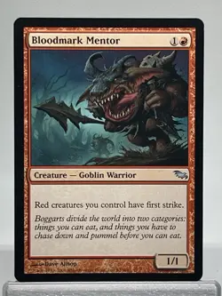 MTG Bloodmark Mentor - NM Shadowmoor 83/301 Magic: The Gathering (A) - Image 1