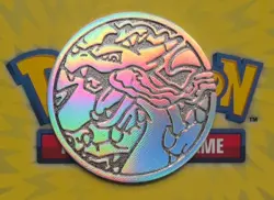Pokemon TCG Mega Charizard X Metal Coin from UPC Ultra Premium Collection - Image 1