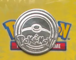 Pokemon TCG Mega Charizard X Metal Coin from UPC Ultra Premium Collection - Image 2