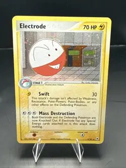 Pokemon Electrode 5/101 Pokemon TCG Hidden Legends Holo Swirl - Image 2
