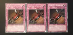 Yu-Gi-Oh! 3x Seven Tools of the Bandit, SDP-045, 2. Edition, Englisch, EX-GD - Image 1