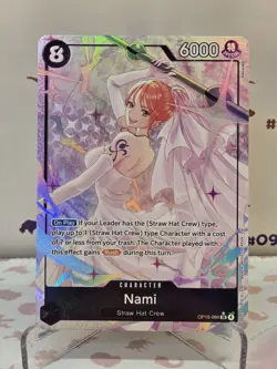 One Piece TCG Nami OP15-086 Alt Art Foil – Adventure on Kami’s Island - Image 1