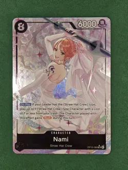 One Piece TCG Nami OP15-086 Alt Art Foil – Adventure on Kami’s Island - Image 3