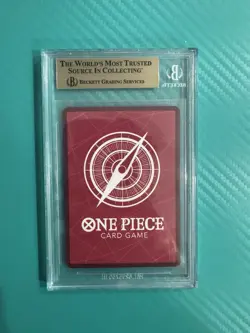 2025 ONE PIECE PROMOS BVB X ONE PIECE MATCH DAY 2025 003 MONKEY D. LUFFY BGS 9.5 - Image 2