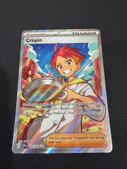 Pokemon Crispin 164/142 Stellar Crown Holo Ultra Rare NM Condition - Image 1