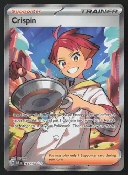 Crispin - 164/142 - Ultra Rare - Stellar Crown - Pokemon Card - NM/M - Image 1