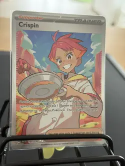 Crispin - 164/142 - Ultra Rare Stellar Crown - NM/M - Pokemon Card - Image 1