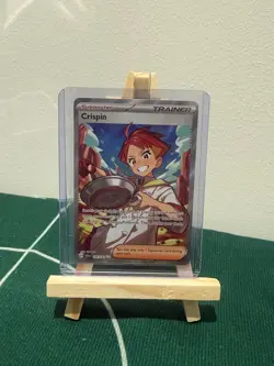 Pokemon TCG: CRISPIN 164/142 STELLAR CROWN ULTRA RARE CARD - Image 1