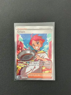 Pokemon TGC Crispin 164/142 Stellar Crown Full Art Ultra Rare - Image 1