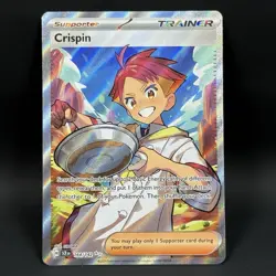 Pokemon Crispin 164/142 NM Full Art Ultra Rare Stellar Crown - Image 1