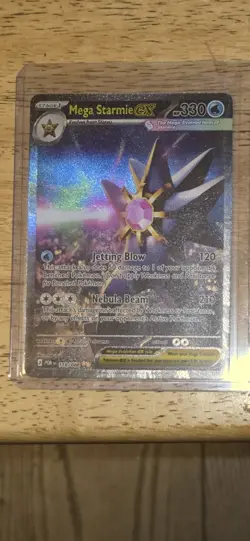 Pokemon TCG Mega Starmie ex 118/088 Special Illustration Rare Perfect Order NM/M - Image 1