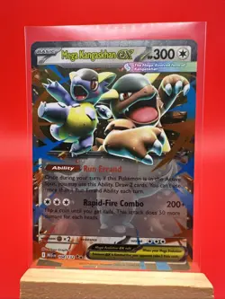 Pokemon TCG Mega Kangaskhan ex 104/132 Mega Evolution Double Rare Card - NM - Image 1