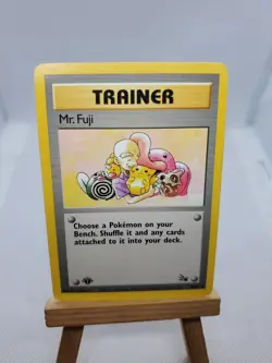 Mr. Fuji 58/62 Fossil-1st Edition Regular Pokemon Card - Image 1