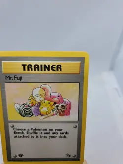 Mr. Fuji 58/62 Fossil-1st Edition Regular Pokemon Card - Image 3