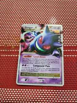 Pokemon Gengar LV.X 97/99 Arceus Ultra Rare Holo Level Up Card 2009 - Image 3