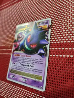 Pokemon Gengar LV.X 97/99 Arceus Ultra Rare Holo Level Up Card 2009 - Image 4