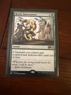 MTG Heroic Intervention M21 Near Mint Magic the Gathering - Image 3
