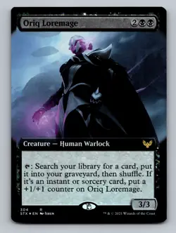 Oriq Loremage (Extended Art) R Strixhaven: School of Mages 304 NM - Image 1