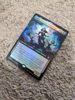 NM Alela, Cunning Conqueror - Foil - Extended Art Commander: Wilds of Eldraine - Image 3