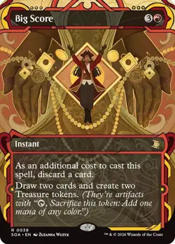 Big Score Borderless Secrets of Strixhaven NM MTG - Image 1