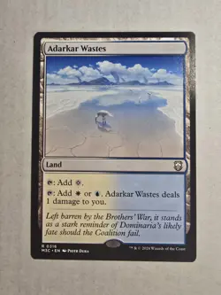 Adarkar Wastes Commander: Modern Horizons 3 Regular - Image 1