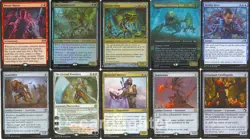 Custom Scarecrow Tribal Commander EDH Deck - Reaper King Shapeshifter Changeling - Image 1