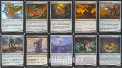 Custom Scarecrow Tribal Commander EDH Deck - Reaper King Shapeshifter Changeling - Image 2