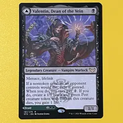 Valentin, Dean Of The Vein | R | 161 | Strixhaven: School Of Mages | MTG - Image 1