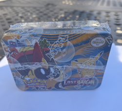 Pokemon TCG Lost Origin Hippowdon Tin Multicolor Storage Case - Image 1