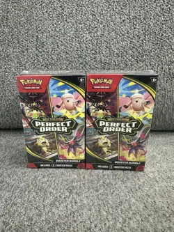 2x Pokemon TCG Perfect Order Booster Bundle Factory Sealed Lot NEW - Image 1