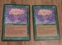 (2) MTG Magic the Gathering Fallen Empires Fungal Bloom #70 Moderately Played - Image 1