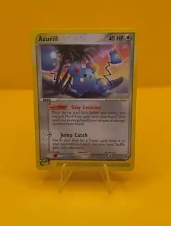 Azurill - 31/100 EX Sandstorm - E Reader 2003 - NM Pokemon Card TCG - Image 2