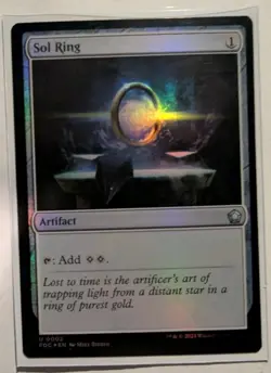 Sol Ring Commander: Foundations Foil - MTG - Image 1