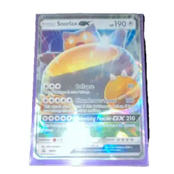 Pokemon TCG Snorlax GX SM05 HP190 Full Art Promo Holo Card The Pokemon Company - Image 1