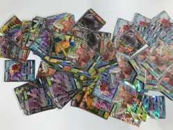 Pokemon 50 Card Lot - 3 UR V/GX/EX/FULL ART/MEGA RARITY +5 Reverse/Holo - Image 5