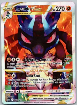 Lucario VSTAR SWSH291 Holo Promo Sword & Shield Promo Pokemon NM - Image 1