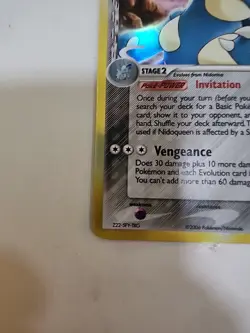 Pokemon EX Delta Species Nidoqueen Holo #7/101 – Dragon Frontiers Rare - Image 3