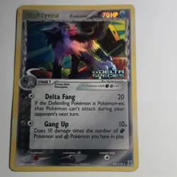 The Pokemon Company Mightyena 24/113 EX Delta Species Reverse Holo Rare 2005 - Image 1