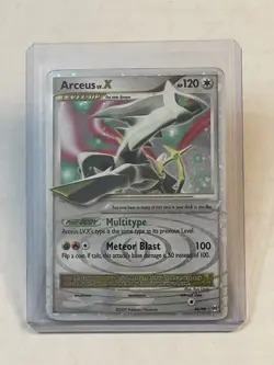 Pokemon TCG Arceus LV.X 95/99 Platinum Arceus Holo 2009 - Image 1