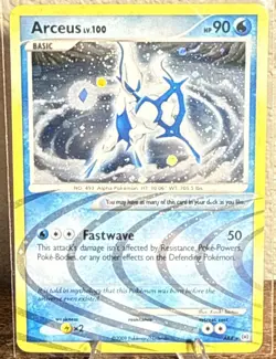 Pokemon TCG Arceus Holo Rare AR4 Arceus Set 2009 - Image 1