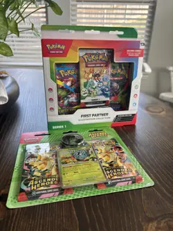 Pokemon First Partner Illustration Collection Series 1 Box Plus Box - Image 1