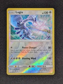 Lugia 131/181 Rare Team Up Pokemon Reverse Holo Lightly Played - Image 1